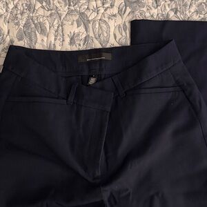 White House Black Market Navy Boot Cut Pants